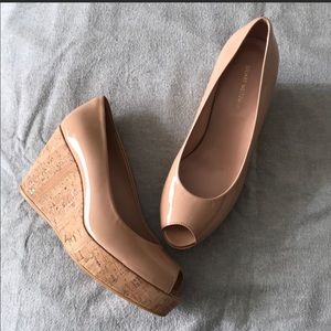 Stuart Weitzman Tan Wedge
